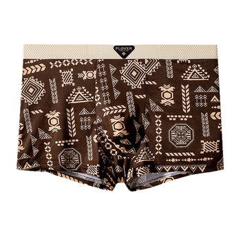 Muške boxerice Ice Silk s printom, prozračne ljetno donje rublje