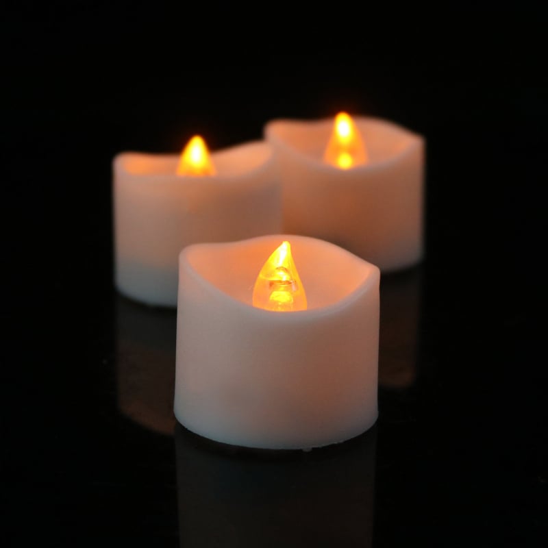 12 kom LED tea light svijeća s daljinskim upravljanjem i tajmerom za zabave