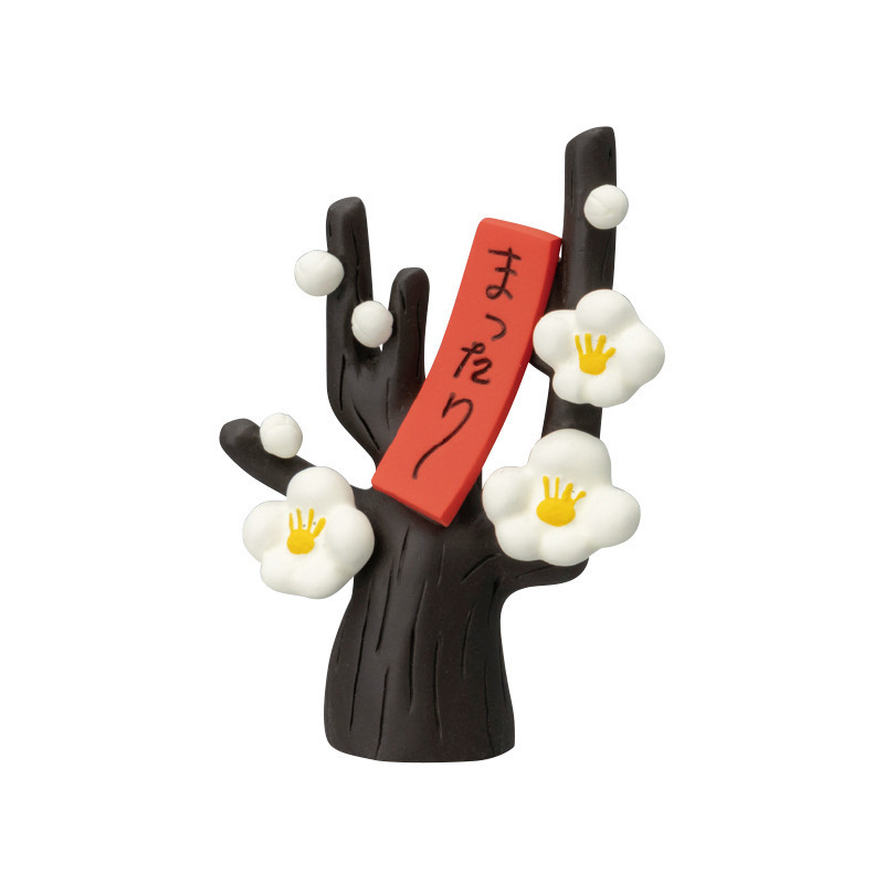 Japanski stil Zakka smolna figurica mačji duh, Valentinovo poklon, rekvizita za fotografiju, mali ukras