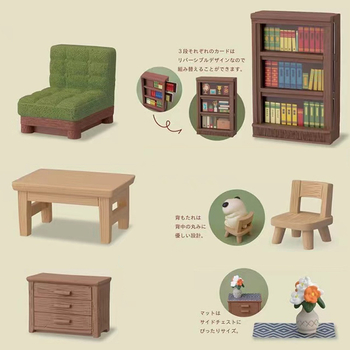 Japanski stil mačjih ukrasa od smole – kreativni trendovski dodaci za bonsai scenu uz stol i stolicu