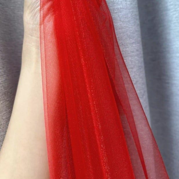 Hanfu klasický tanečný šál s sieťkou, dĺžka 4 m