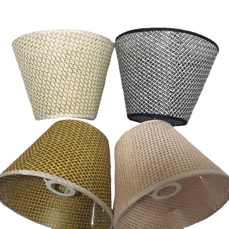 Europski stil pleteni papirnati abažur za stolnu lampu, E27