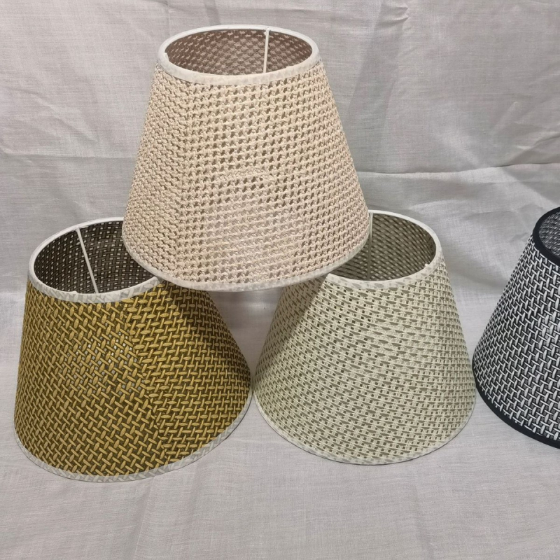 Europski stil pleteni papirnati abažur za stolnu lampu, E27