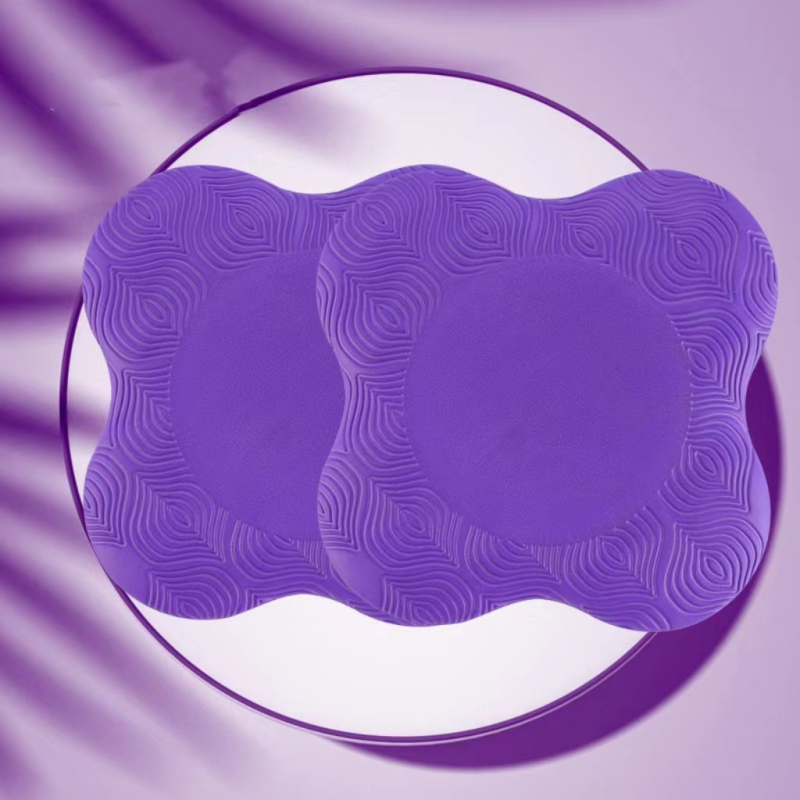 Yi Mingjin joga koljena jastuk, debeli protuklizni jastuk za zaštitu koljena i lakta, mekan trening mat, dimenzije 20.3 × 20.3 cm, debljina 20 mm