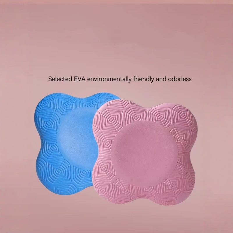Yi Mingjin joga koljena jastuk, debeli protuklizni jastuk za zaštitu koljena i lakta, mekan trening mat, dimenzije 20.3 × 20.3 cm, debljina 20 mm