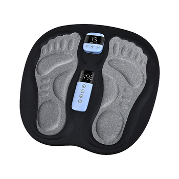 Masaj EMS pentru talpă – pernă de masaj cu microcurent pentru puncte de acupuncție, fizioterapie la domiciliu, telecomandă wireless