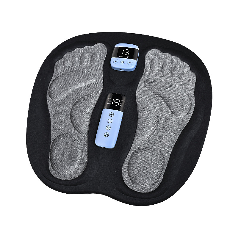 Masaj EMS pentru talpă – pernă de masaj cu microcurent pentru puncte de acupuncție, fizioterapie la domiciliu, telecomandă wireless