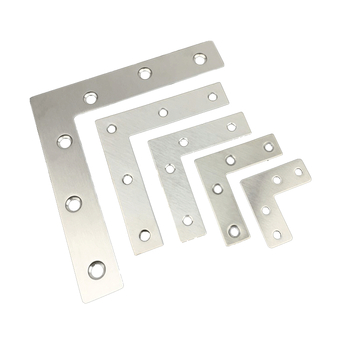 Colțare din oțel inoxidabil în formă L și T, conector pentru foi metalice, suport plat de fixare, versiune îngroșată