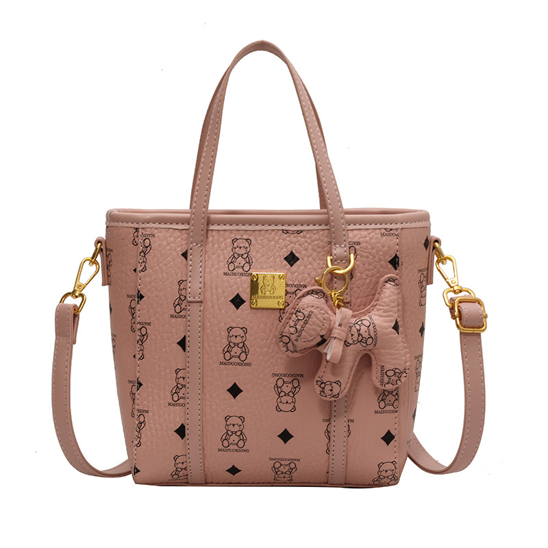 Premijerna mala žena torba u korejskom stilu, novi modni dizajn, svestrana za ramenu ili crossbody, teksturirana tiskana tote torba
