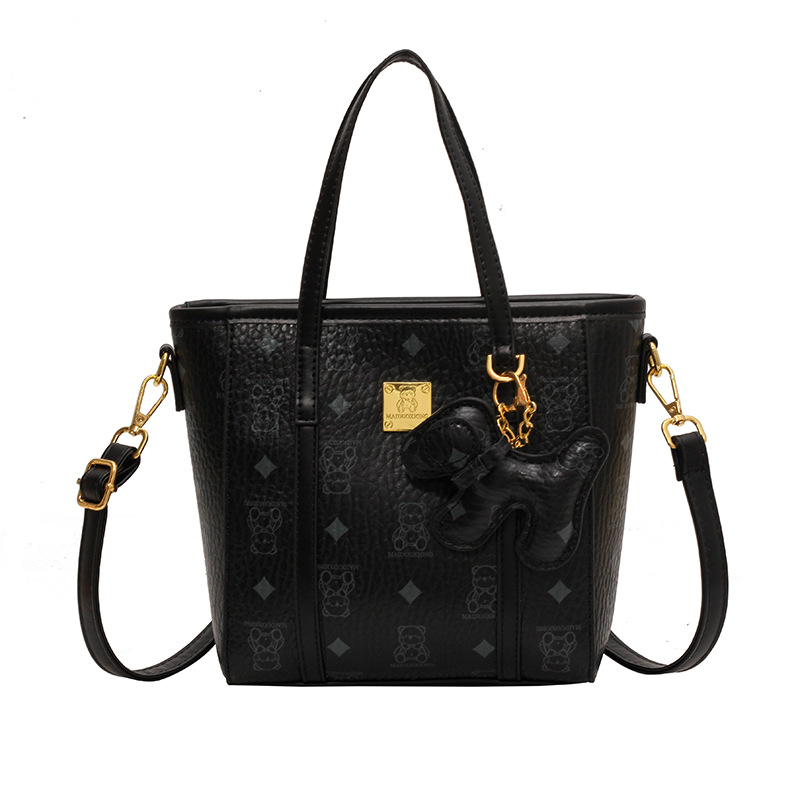 Premijerna mala žena torba u korejskom stilu, novi modni dizajn, svestrana za ramenu ili crossbody, teksturirana tiskana tote torba