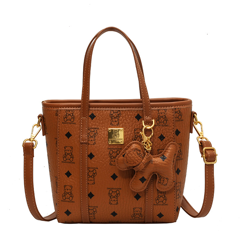 Premijerna mala žena torba u korejskom stilu, novi modni dizajn, svestrana za ramenu ili crossbody, teksturirana tiskana tote torba