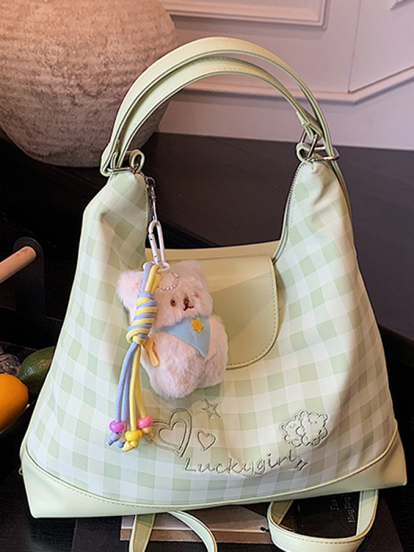 Ljetni ruksak s kontrastnim bojama i motivom leptira, crossbody torba preko ramena, velika kapaciteta za žene