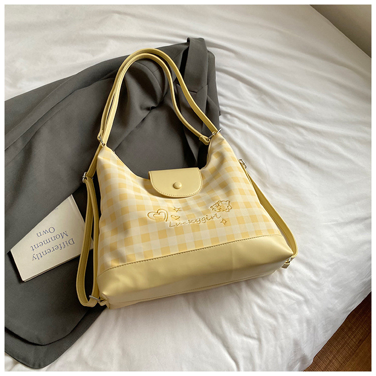 Ljetni ruksak s kontrastnim bojama i motivom leptira, crossbody torba preko ramena, velika kapaciteta za žene