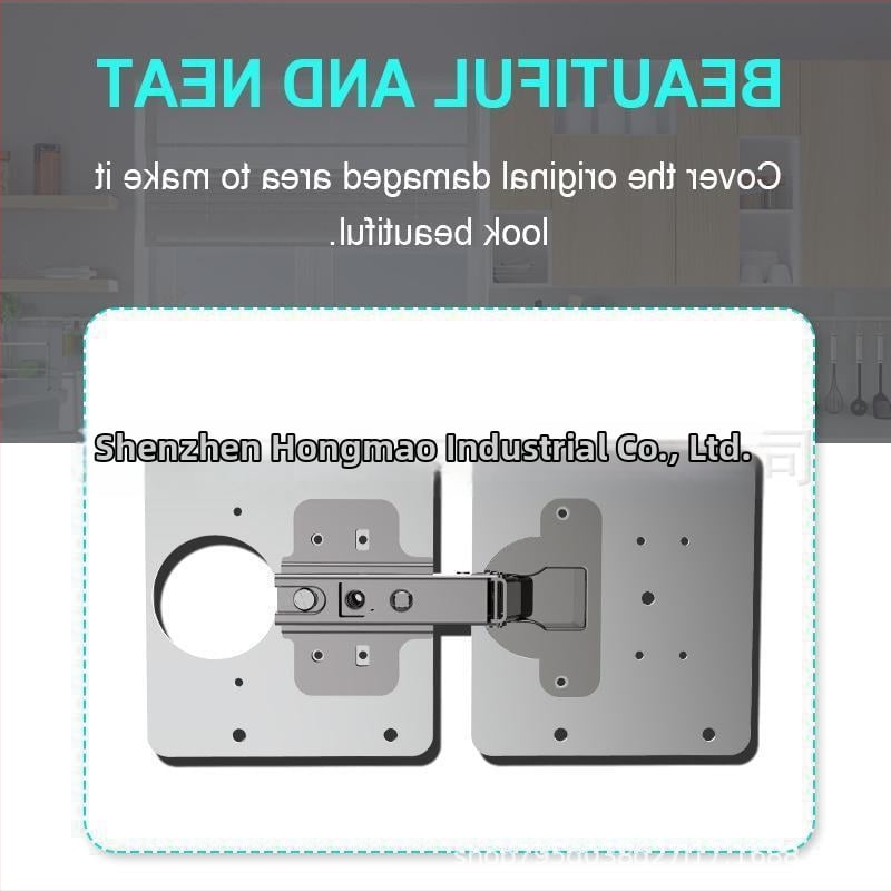 Πλάκα επισκευής μεντεσέ πόρτας ντουλάπας από ανοξείδωτο χάλυβα