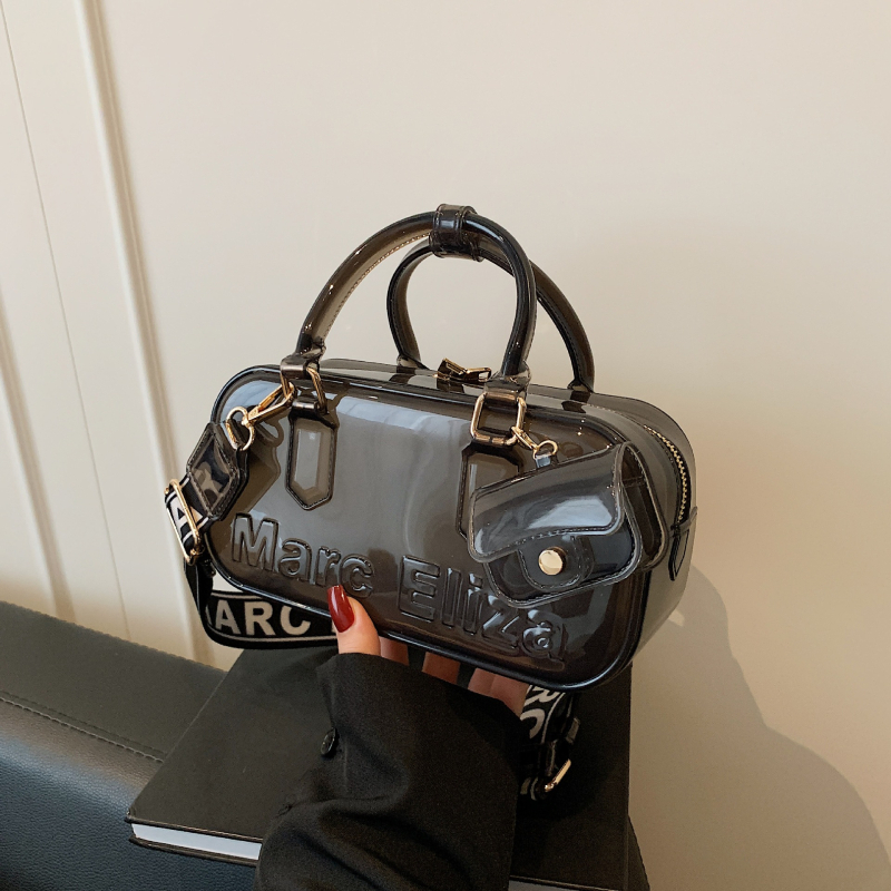 Ženska prozirna PVC torbica za crossbody s zatvaračem, ljeto 2025