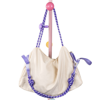2025 novi stil crossbody torba s jednim remenom, jednobojna, velika kapaciteta, casual najlon, ženska torba