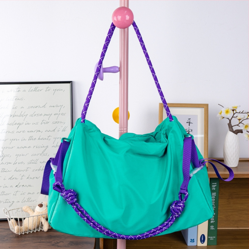 2025 novi stil crossbody torba s jednim remenom, jednobojna, velika kapaciteta, casual najlon, ženska torba
