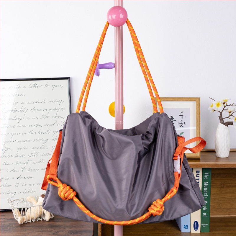 2025 novi stil crossbody torba s jednim remenom, jednobojna, velika kapaciteta, casual najlon, ženska torba