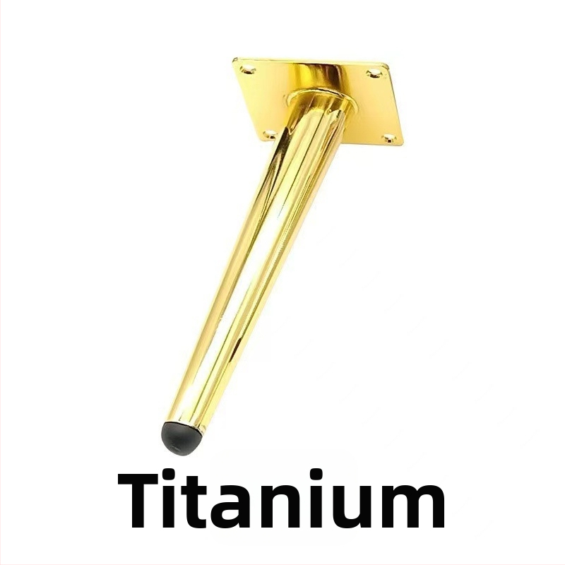 Picioare metalice pentru mobilier, stil ușor de lux, conic drept și conic înclinat, înălțimi 100/200/300 mm, din oțel inoxidabil