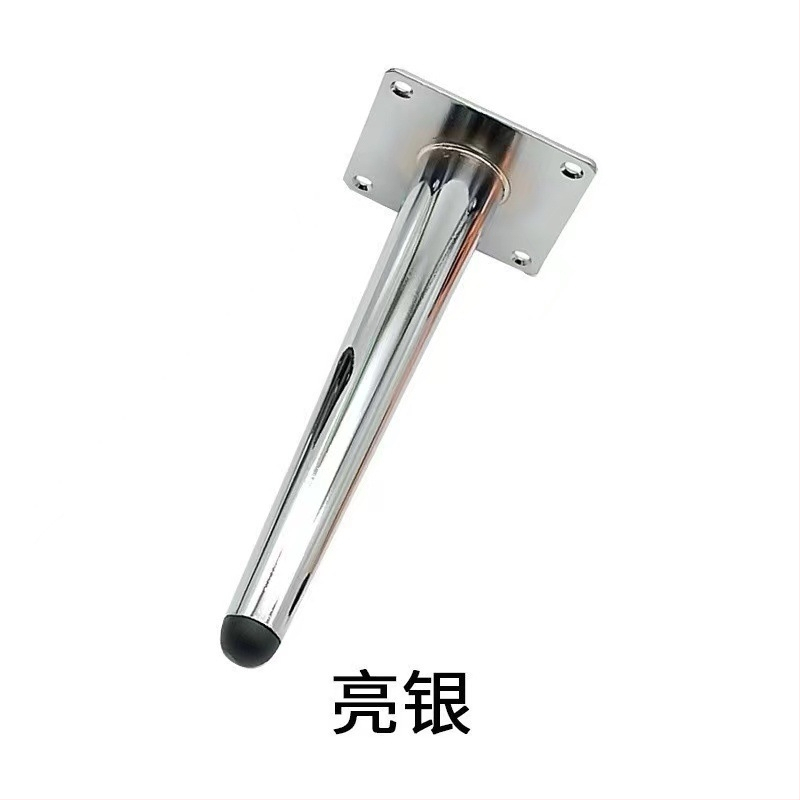 Picioare metalice pentru mobilier, stil ușor de lux, conic drept și conic înclinat, înălțimi 100/200/300 mm, din oțel inoxidabil