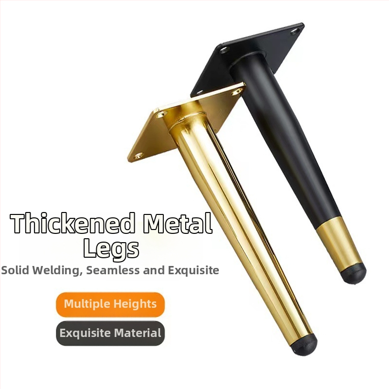 Picioare metalice pentru mobilier, stil ușor de lux, conic drept și conic înclinat, înălțimi 100/200/300 mm, din oțel inoxidabil