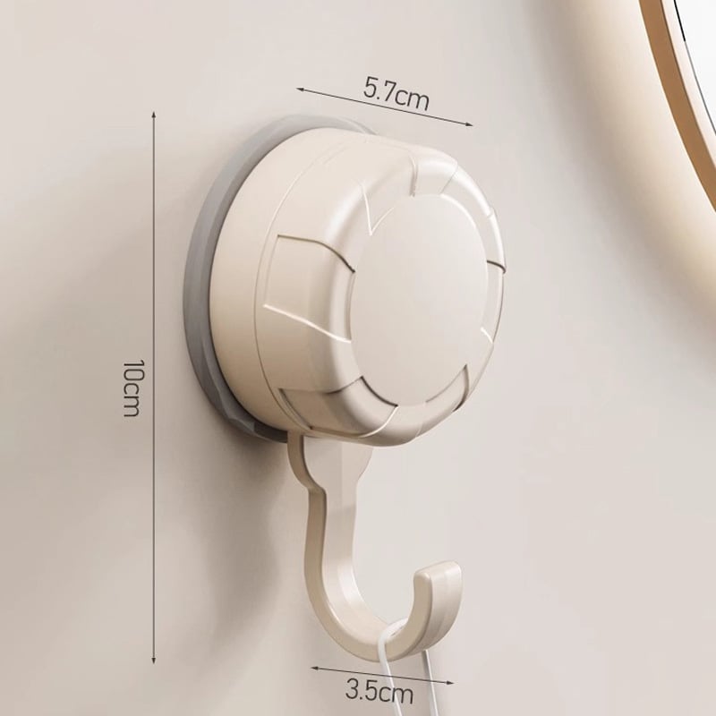 Kuka za torbe i odjeću s vakuumskim prianjanjem, bez bušenja, snažno priljeplivanje, kupaonica, nosivost 20–30 kg