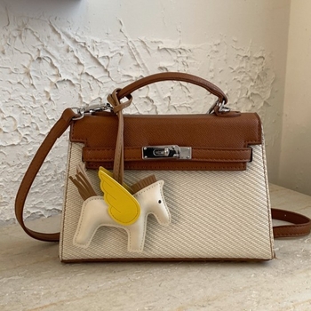 PU kožna Kelly torba, srednje veličine, gradski stil, ženska torba za ramena ili crossbody s zaključavanjem