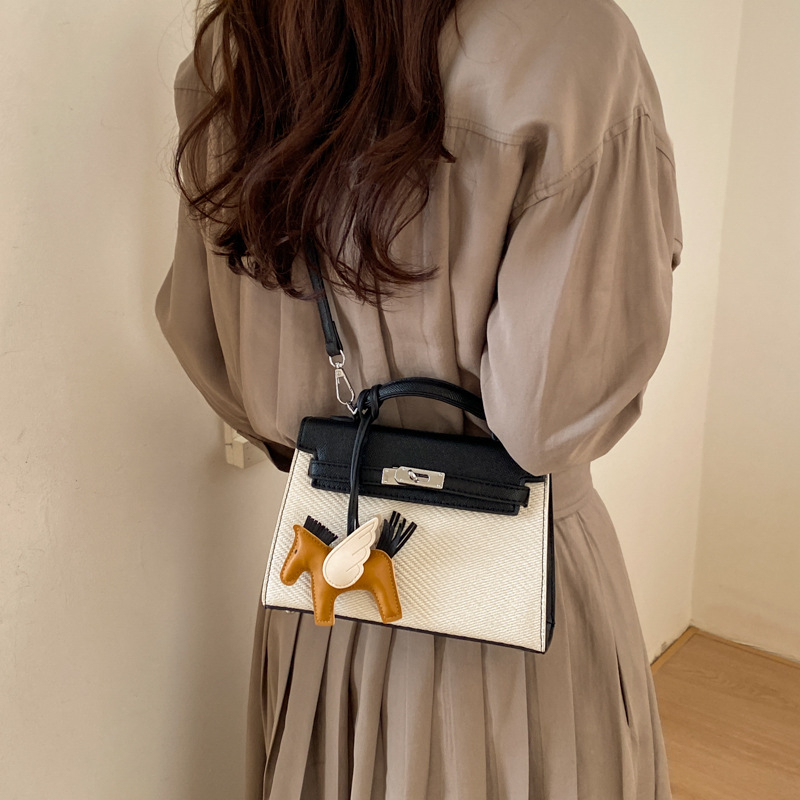 PU kožna Kelly torba, srednje veličine, gradski stil, ženska torba za ramena ili crossbody s zaključavanjem
