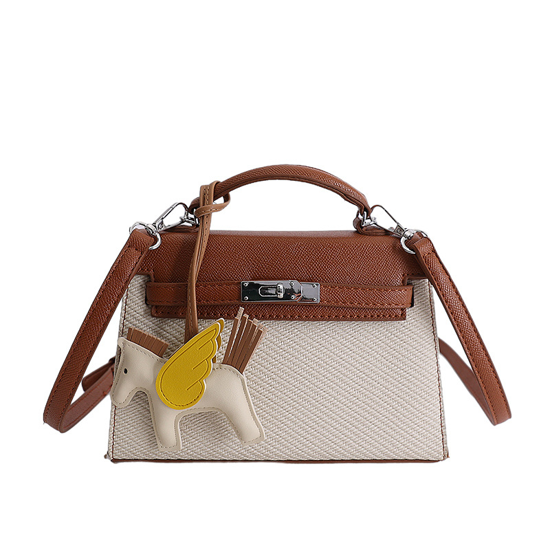 PU kožna Kelly torba, srednje veličine, gradski stil, ženska torba za ramena ili crossbody s zaključavanjem