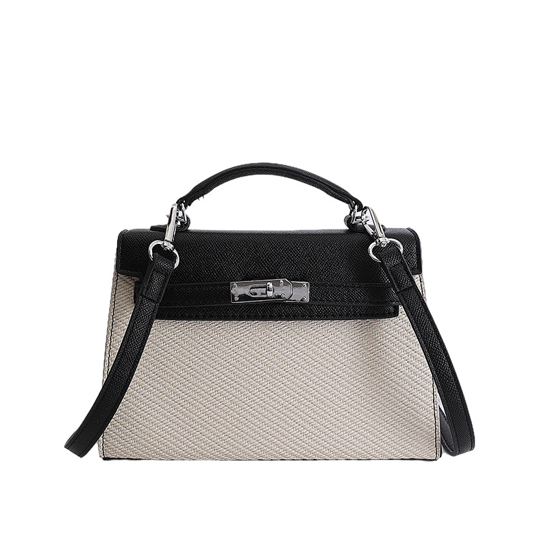 PU kožna Kelly torba, srednje veličine, gradski stil, ženska torba za ramena ili crossbody s zaključavanjem