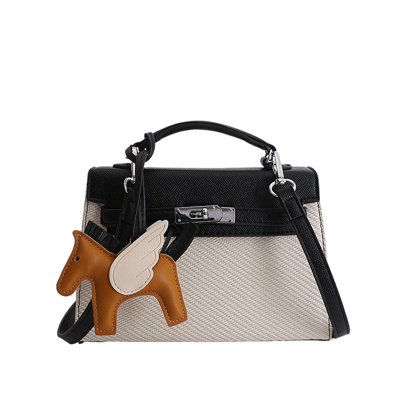 PU kožna Kelly torba, srednje veličine, gradski stil, ženska torba za ramena ili crossbody s zaključavanjem