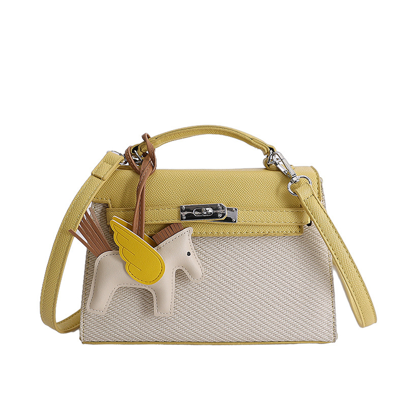 PU kožna Kelly torba, srednje veličine, gradski stil, ženska torba za ramena ili crossbody s zaključavanjem
