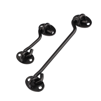 Cârlig de fereastră din oțel inoxidabil negru, îngroșat – accesorii pentru uși și ferestre