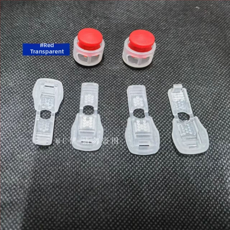 Mecanism auto pentru șireturi cu arc – închizător fără legare pentru pantofi din material textil