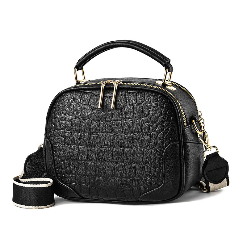 Ženska mala kvadratna torbica s kariranim uzorkom – PU torba za rameno i crossbody, gradski stil