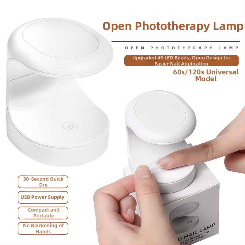 Mini LED körömlámpa gél-lakkok keményítésére, UV körömlámpa, kompakt, hordozható mesterséges körmök számára