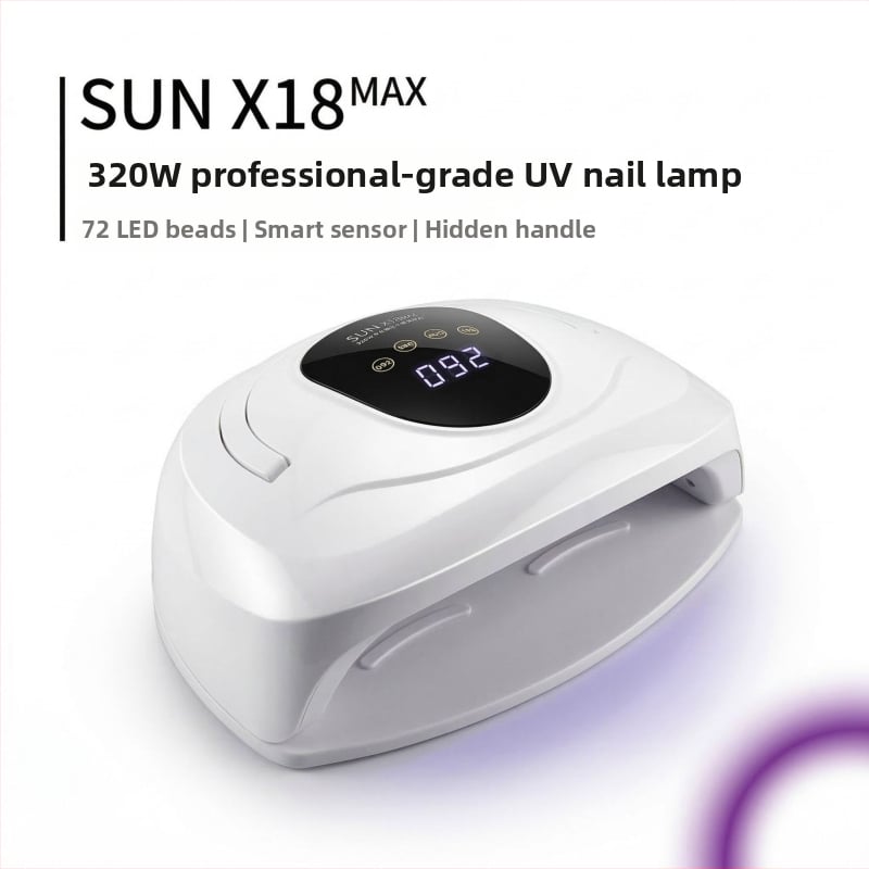 Crvena LED lampa za nokte za gel lak – brzo sušenje, profesionalna visokoučinkovita sušilica za nokte