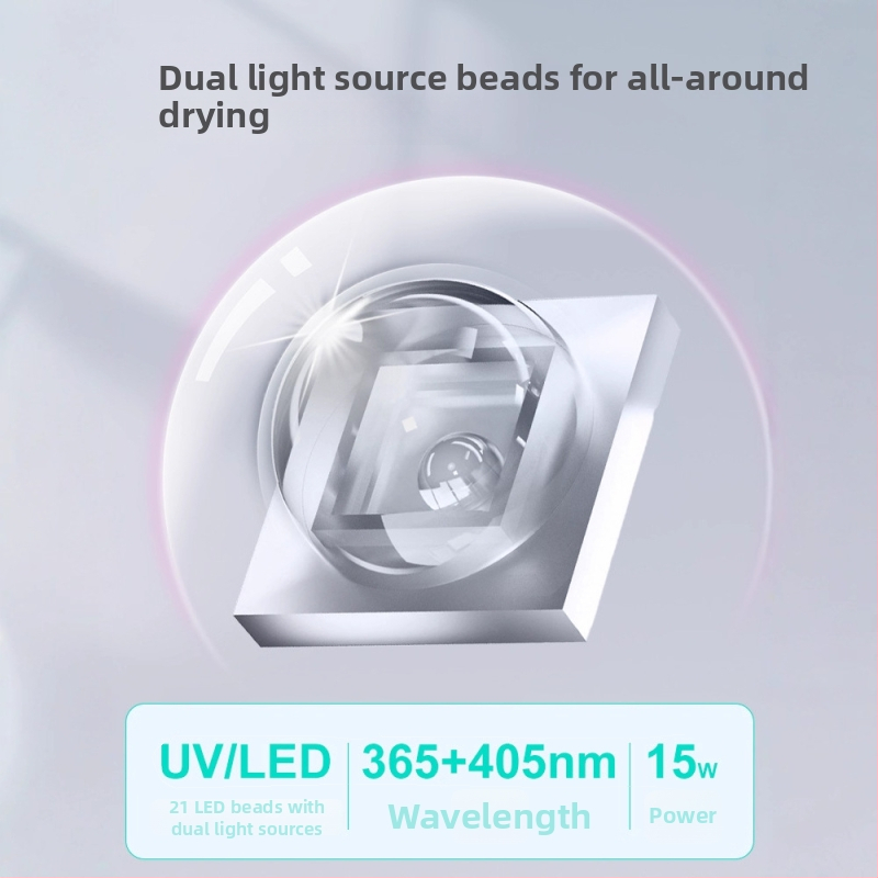 Mali LED lampica za nokte za gel lak – brzo sušenje, alat za manikuru, model M5 Mini