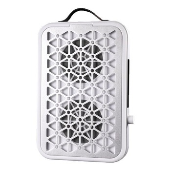 AMDMG Ultra‑vékony, csendes manikűr vákuum turbinás kettős ventilátorokkal, erős szívás a polírozás és körömport eltávolításához