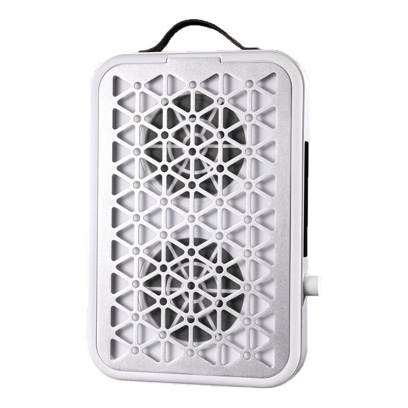 AMDMG Ultra‑vékony, csendes manikűr vákuum turbinás kettős ventilátorokkal, erős szívás a polírozás és körömport eltávolításához