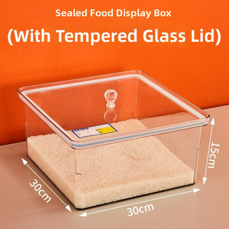 Prozirna posuda za hranu s hermetičkim zatvaračem za sušeno voće, sjemenke i orašaste plodove – otporna na vlagu, ovalni oblik, do 300 ml