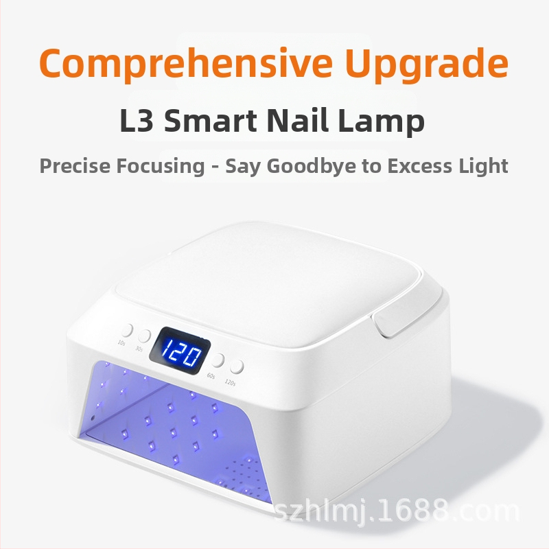 Lampă UV/LED pentru unghii, Gel Polish, cu suport pentru mână, uscător de unghii portabil