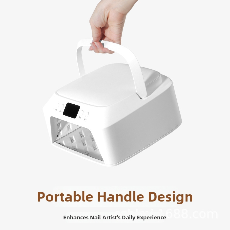 Lampă UV/LED pentru unghii, Gel Polish, cu suport pentru mână, uscător de unghii portabil