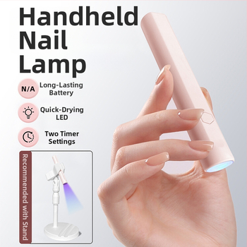 Lampă portabilă pentru unghii, mini lampă UV LED reîncărcabilă pentru uscare gel