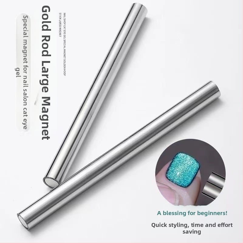 Μαγνήτης νυχιών Cat-Eye gel με διπλής κεφαλής κυλινδρικό σχεδιασμό, ισχυρός, ενισχυμένος, πολυλειτουργικός