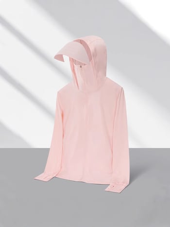 2025 Unisex jakna za zaštitu od sunca za proljeće-ljeto, Ice Silk tkanina, kapuljača, SPF 50+, lagani sportski stil
