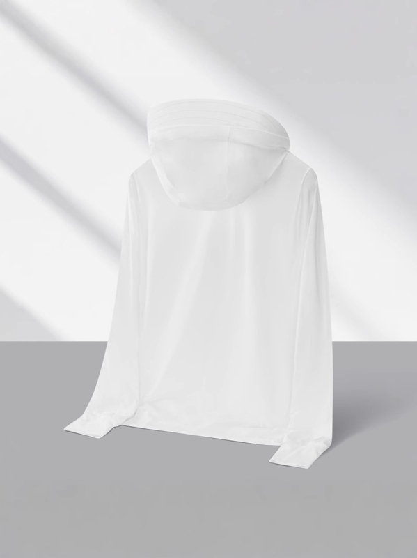 2025 Unisex jakna za zaštitu od sunca za proljeće-ljeto, Ice Silk tkanina, kapuljača, SPF 50+, lagani sportski stil
