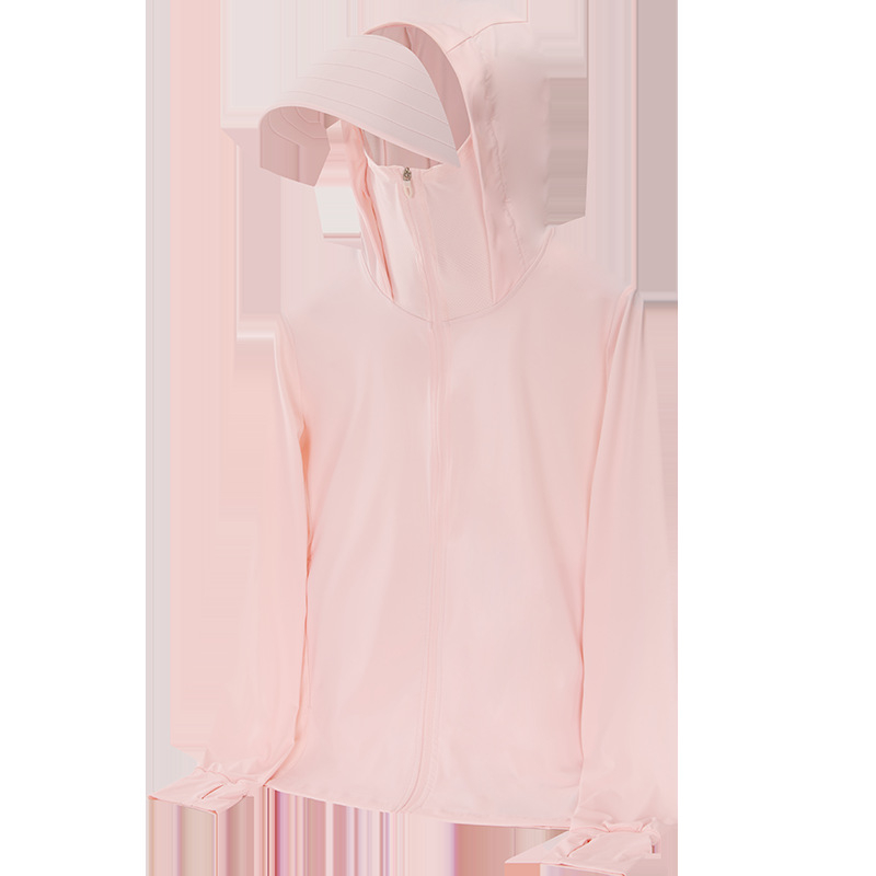 2025 Unisex jakna za zaštitu od sunca za proljeće-ljeto, Ice Silk tkanina, kapuljača, SPF 50+, lagani sportski stil