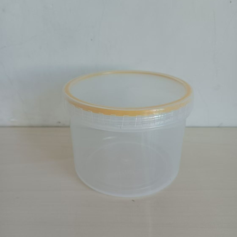 Plastični prozirni zatvoreni spremnik za grickalice, posuda za zobene pahuljice i mliječni prah, kuhinjski spremnik za začine.