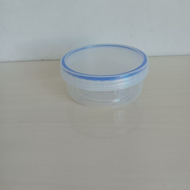 Plastični prozirni zatvoreni spremnik za grickalice, posuda za zobene pahuljice i mliječni prah, kuhinjski spremnik za začine.